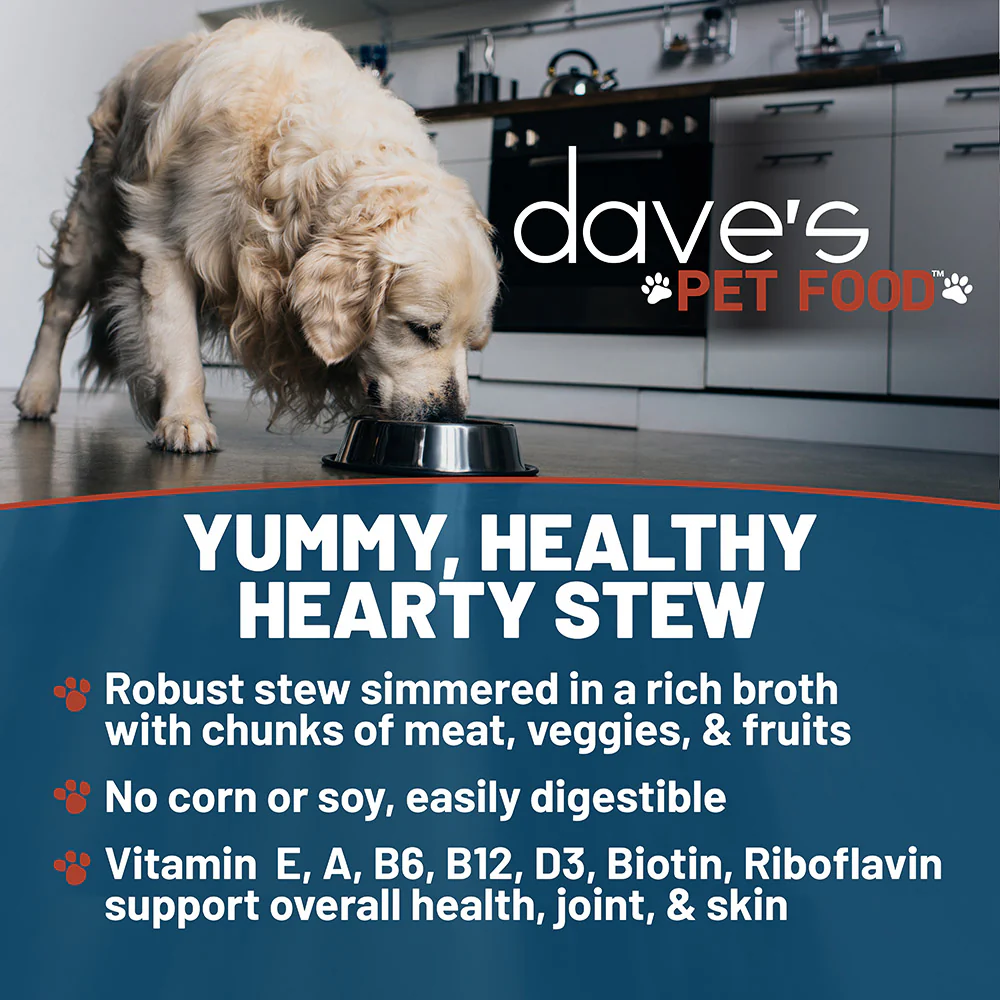 stewlicious meaty beefy stew for dogs / 13.2 oz stewlicious meaty beefy stew for dogs / 13.2 oz